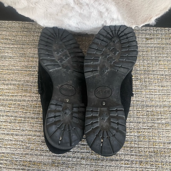 Gucci Suede Horsebit Loafers - Picture 14 of 16